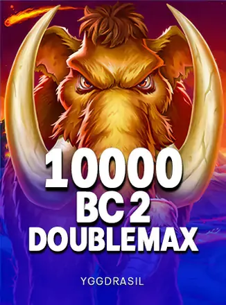 ภาพประกอบเกมสล็อต 10000 BC 2 DoubleMax จากค่าย Yggdrasil บน ok casino app