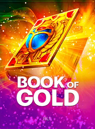 ภาพจากหน้าเกมเกมสล็อต Book of Gold จากค่าย JILI
